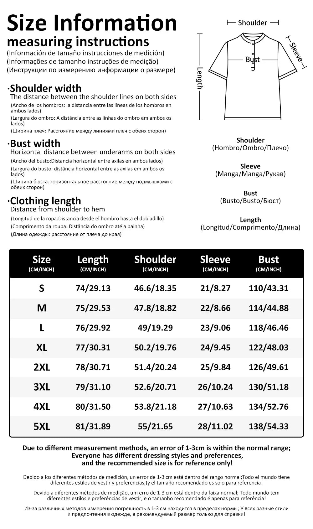 Camisa masculina, impressão 3d, gola henley, botão, manga curta, t-shirt