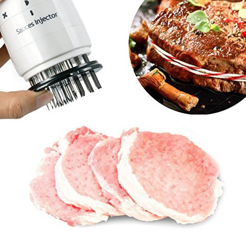 Amaciante de carne multifuncional CHANSUNRUN com injetor de marinadas e carnes fatiadas
