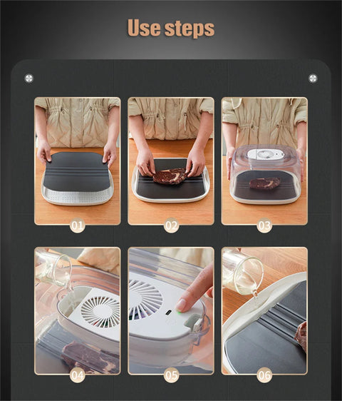 Descongelador de Carne Eficiente - O Badalo do sino