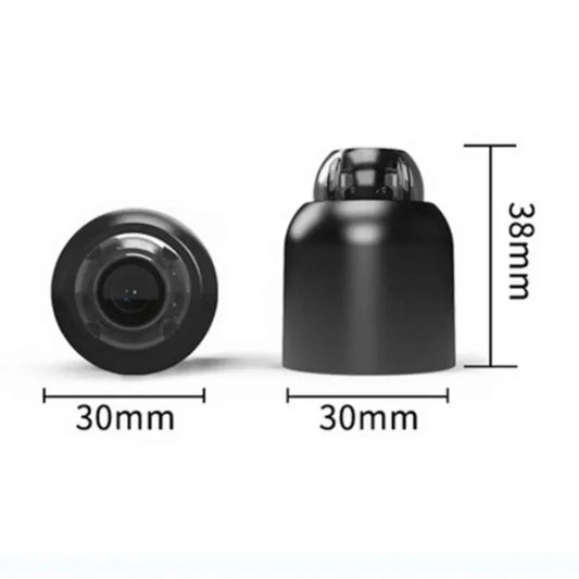 Mini câmera de vigilância BRANCHES com design compacto e câmera IP detector de som