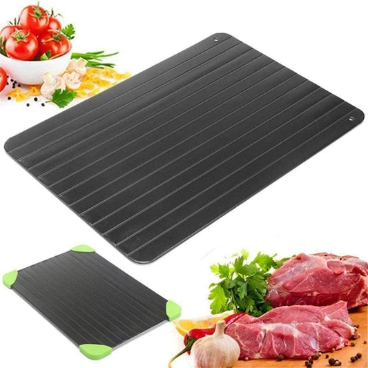 Bandeja de descongelamento rápido ideal para como descongelar carne rapidamente com design eficiente