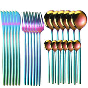 Conjunto de talheres dourados da GLORIA com garfos, facas e colheres elegantes e modernos