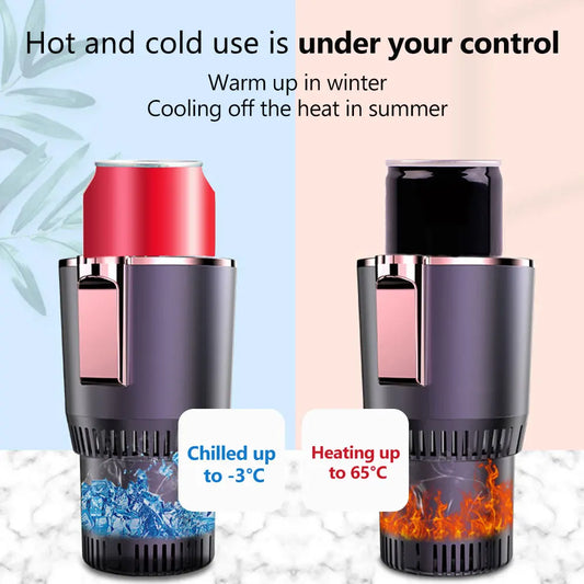 Copo inteligente quente e frio com controle de temperatura para bebidas frias e quentes