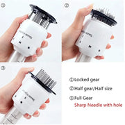 Agulha amaciadora de carne e injetor de marinada 2 em 1, ideal para temperar carnes de forma eficiente