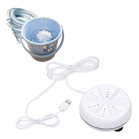 Mini Lavadora Rotativa para Viagem - Praticidade e Estilo - O Badalo do sino