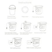 Mini Lavadora Rotativa para Viagem - Praticidade e Estilo - O Badalo do sino