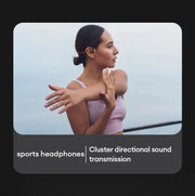 Fone de ouvido Lenovo X7 com transmissão de som direcional ideal para atividades esportivas