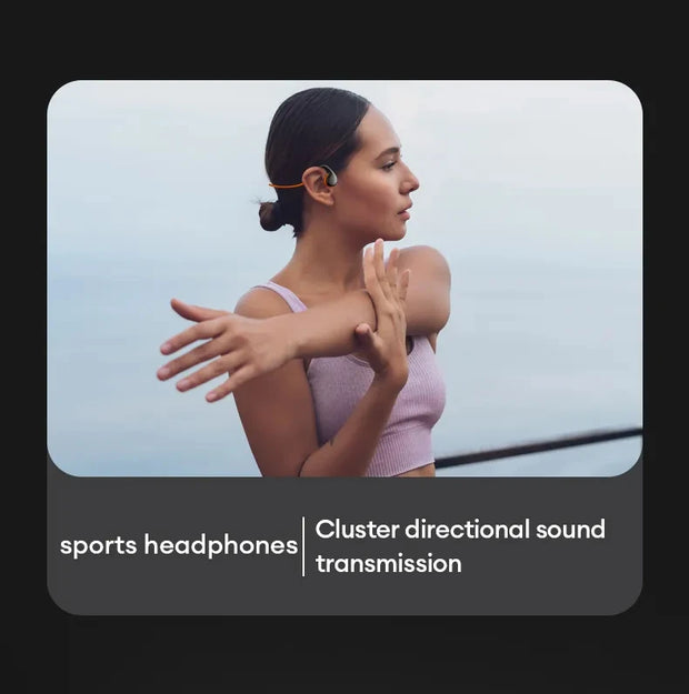 Fone de ouvido Lenovo X7 com transmissão de som direcional ideal para atividades esportivas