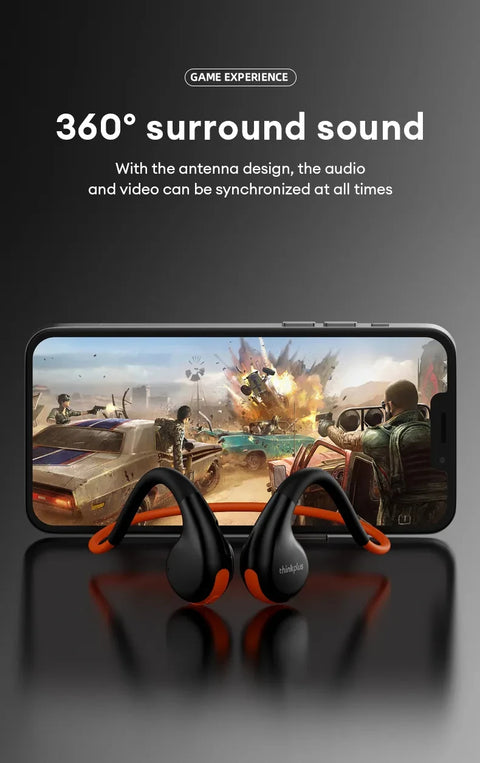 Fone de ouvido Lenovo X7 com som surround de 360° para uma experiência de jogo imersiva