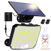 Luminária Solar Externa Luz Solar Externa 118LED - O Badalo do sino