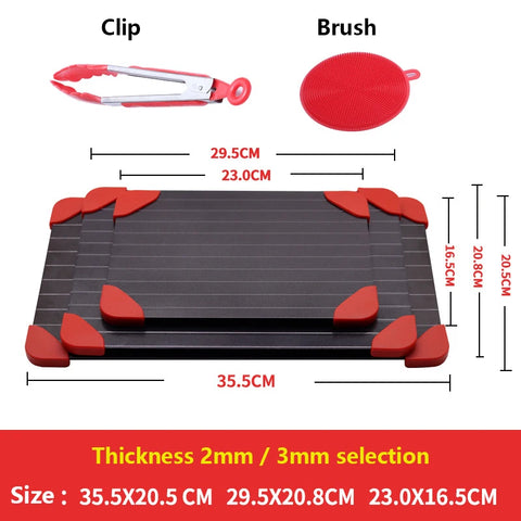 Bandeja de Descongelamento Rápido: Como Descongelar Carne Rapidamente - O Badalo do sino