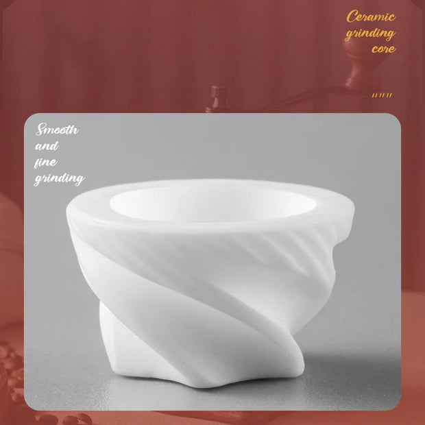 Moedor de café manual retrô da GIANXI com núcleo de cerâmica para moagem suave e fina