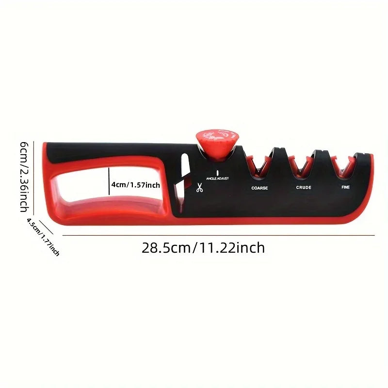 Afiador de faca HOCOSHINE com vários níveis de afiação, ideal como pedra de amolar para cozinha