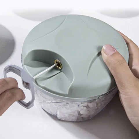 Picador de Vegetais Manual Giratório Prático - O Badalo do sino