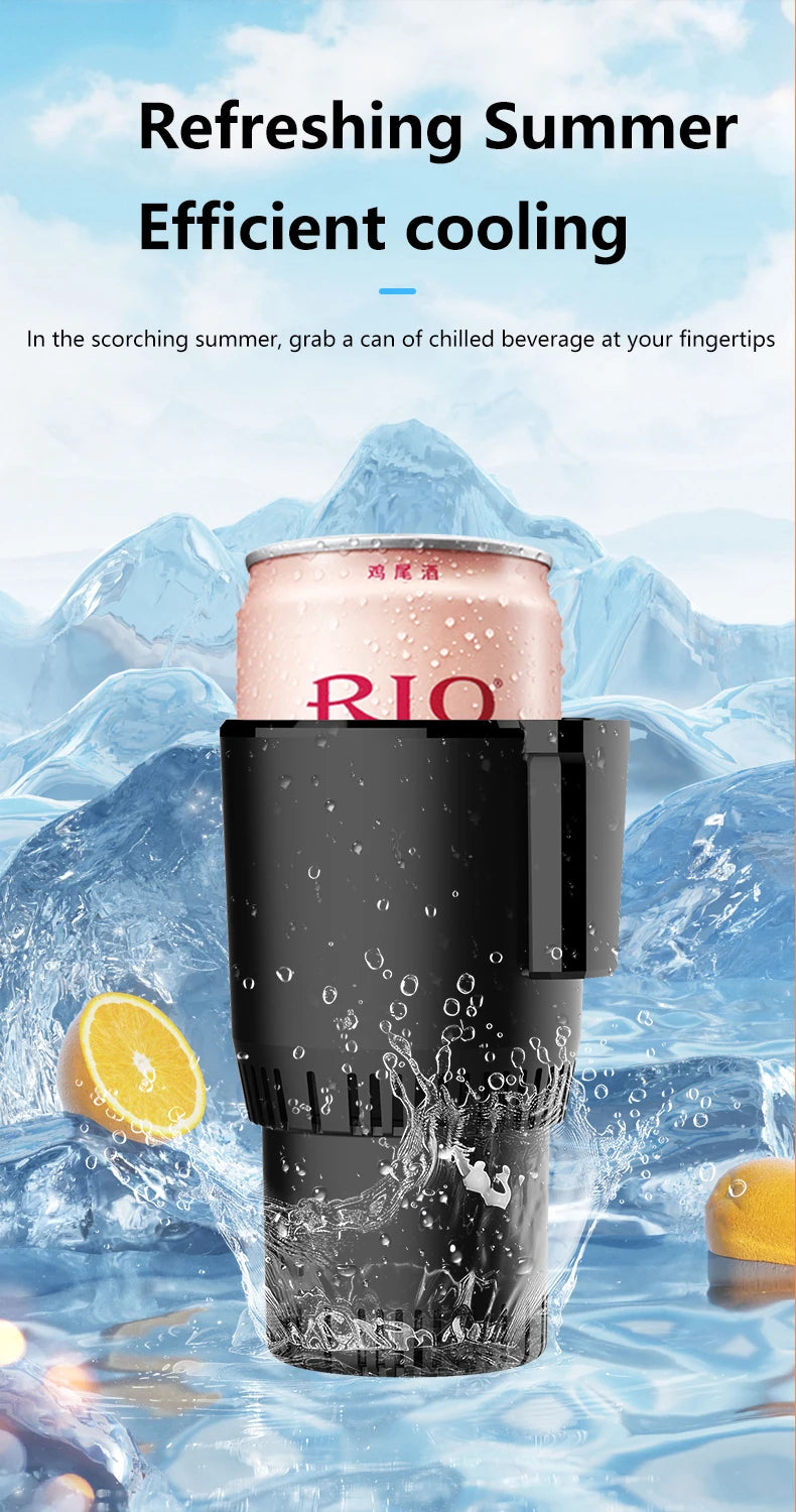 Copo de resfriamento de bebidas da Kebedemm, ideal como refrigerador de bebidas para carro viagem