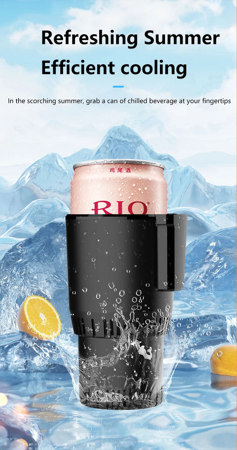 Copo de resfriamento de bebidas da Kebedemm, ideal como refrigerador de bebidas para carro viagem