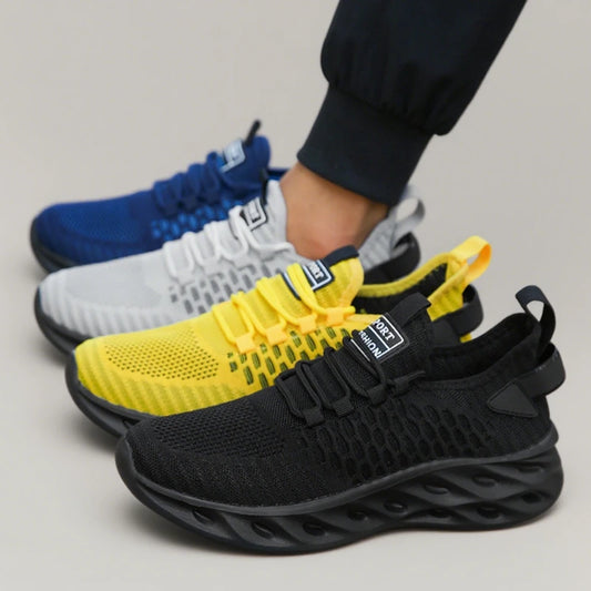 Tênis masculino DQTBE em várias cores com design moderno e confortável, ideal para o uso diário, sapato esportivo masculino 2025.