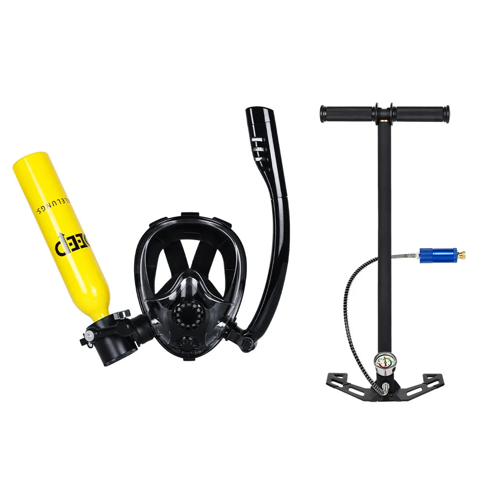 Máscara de mergulho snorkel ZOCI com design ergonômico para um equipamento de mergulho eficiente