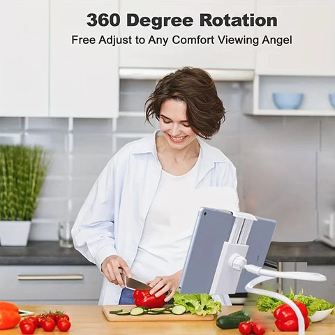 Suporte multifuncional articulado OPANSTEN para celular e tablet, ideal como bed mount para celular com rotação de 360 graus