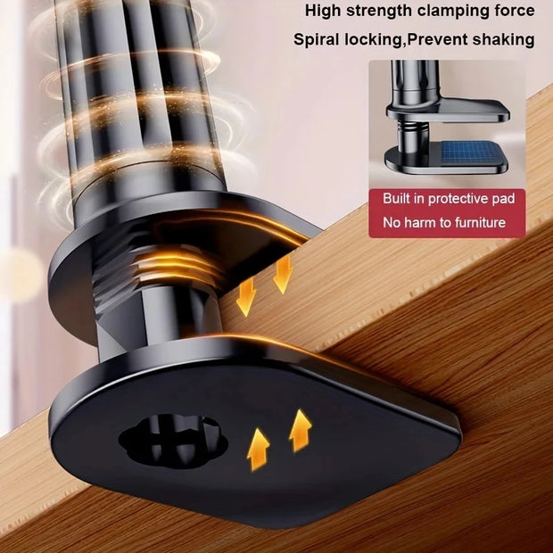 Suporte multifuncional articulado OPANSTEN para celular e tablet, ideal como bed mount para celular