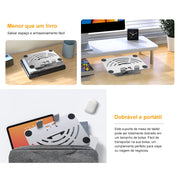 Suporte multifuncional articulado para tablet RAUGEE, dobrável e portátil, ideal como suporte para Xiaomi Samsung Tab