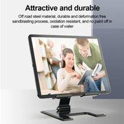 Suporte universal para tablet OLOPKY em material de aço resistente e durável, ideal para leitura e uso em casa