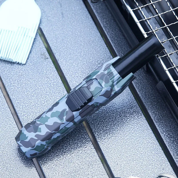 Tocha de Chama de Jato para Aventura - O Badalo do sino