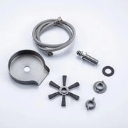 Lavador de copos XINCHEN com mangueira bocal palhetas e adaptadores kit de pecas limpador de copos profissional restaurante