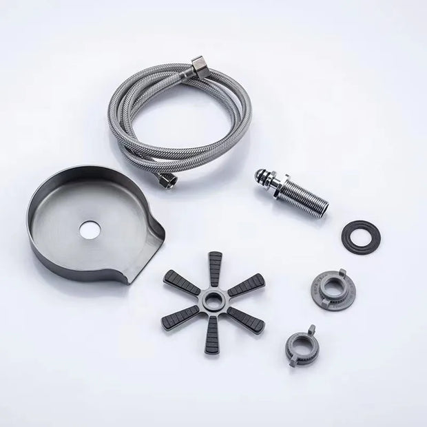 Lavador de copos XINCHEN com mangueira bocal palhetas e adaptadores kit de pecas limpador de copos profissional restaurante