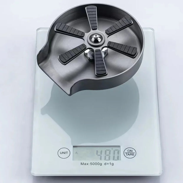 XINCHEN lavador de copos inox com cabezal rotativo e palhetas de borracha 480g limpador de copos profissional restaurante