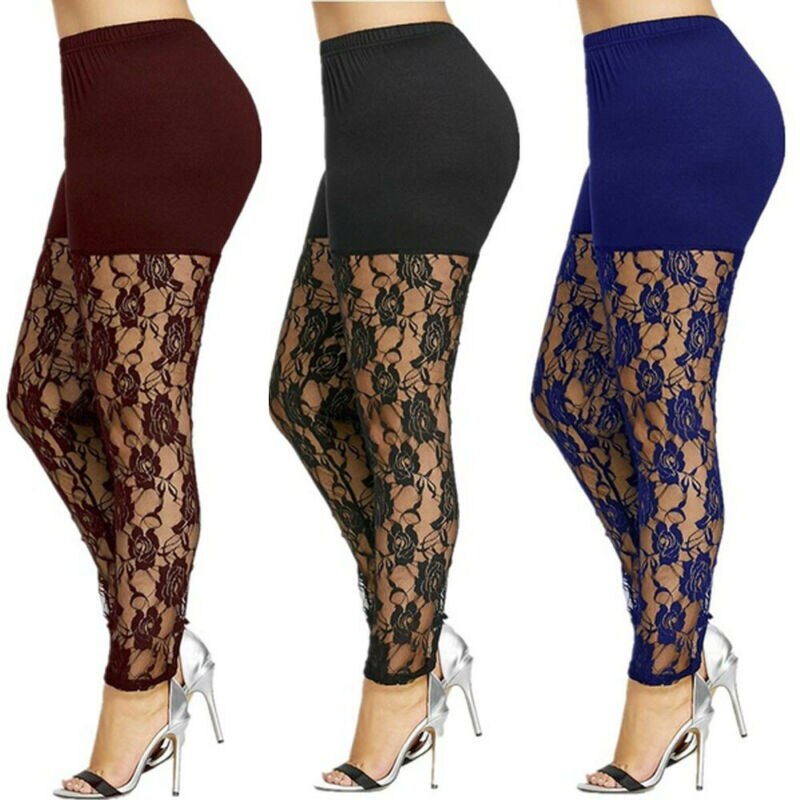 Novas calças femininas casuais skinny leggings moda patchwork estampado malha cintura elástica leggings lápis cheio tamanho grande EUA O Badalo do sino