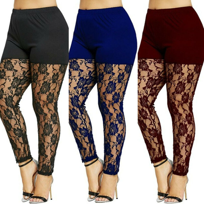 Novas calças femininas casuais skinny leggings moda patchwork estampado malha cintura elástica leggings lápis cheio tamanho grande EUA O Badalo do sino