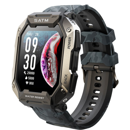 2022 novo 1,71 polegadas 3ATM IP68 relógio inteligente à prova d'água masculino feminino rastreador de fitness monitor de pressão arterial esportes ao ar livre Smartwatch DIXSG