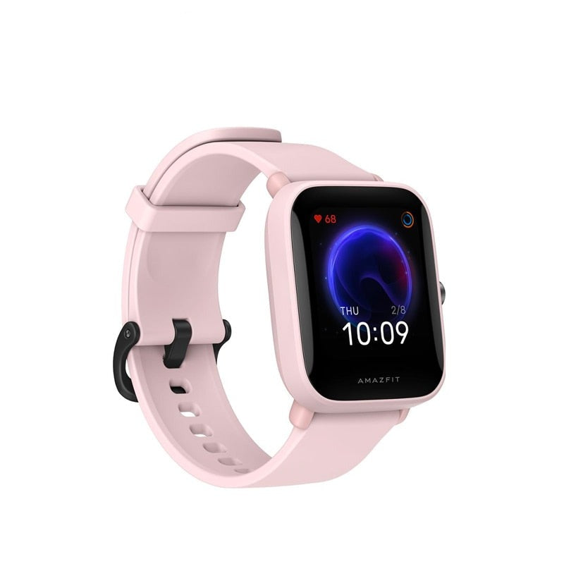 Relógio inteligente Amazfit Bip U Pro GPS  Relógio inteligente com tela colorida 5 ATM à prova d'água 60+ modo esportivo para telefone Android Amazfit