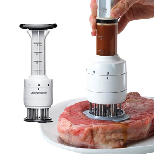 Amaciante de carne multifuncional CHANSUNRUN com injetor de marinadas para carnes suculentas