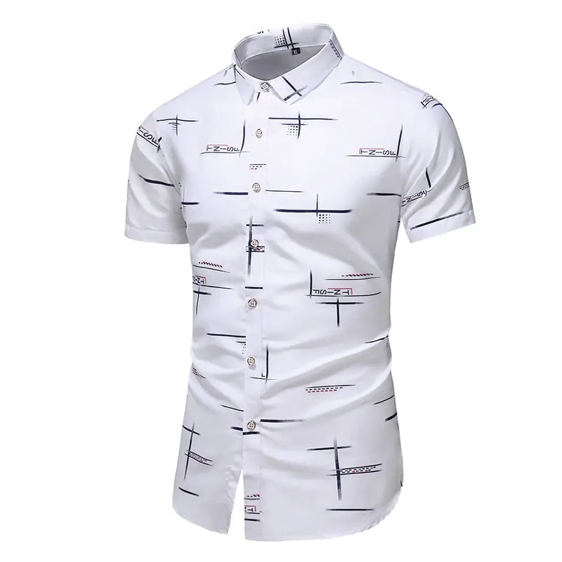 Moda 9 Estilo Design Manga Curta Camisa Casual Estampado Masculino Praia Blusa 2021 Roupas de Verão Plus Tamanho Asiático M-XXXL 4XL 5XL Lance Donovan