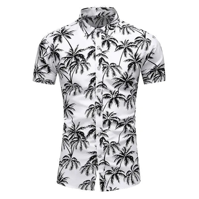 Moda 9 Estilo Design Manga Curta Camisa Casual Estampado Masculino Praia Blusa 2021 Roupas de Verão Plus Tamanho Asiático M-XXXL 4XL 5XL Lance Donovan