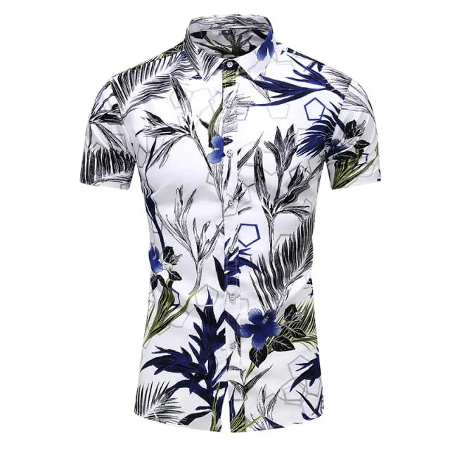 Moda 9 Estilo Design Manga Curta Camisa Casual Estampado Masculino Praia Blusa 2021 Roupas de Verão Plus Tamanho Asiático M-XXXL 4XL 5XL Lance Donovan