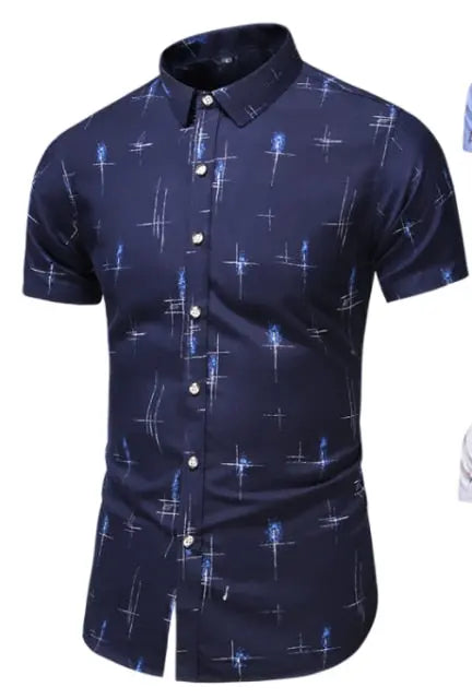 Moda 9 Estilo Design Manga Curta Camisa Casual Estampado Masculino Praia Blusa 2021 Roupas de Verão Plus Tamanho Asiático M-XXXL 4XL 5XL Lance Donovan