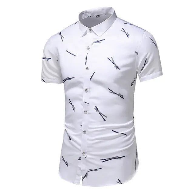 Moda 9 Estilo Design Manga Curta Camisa Casual Estampado Masculino Praia Blusa 2021 Roupas de Verão Plus Tamanho Asiático M-XXXL 4XL 5XL Lance Donovan